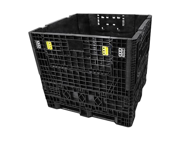 Cobra Collapsible 48x45x34 Plastic Bulk Containers    Container Essentials